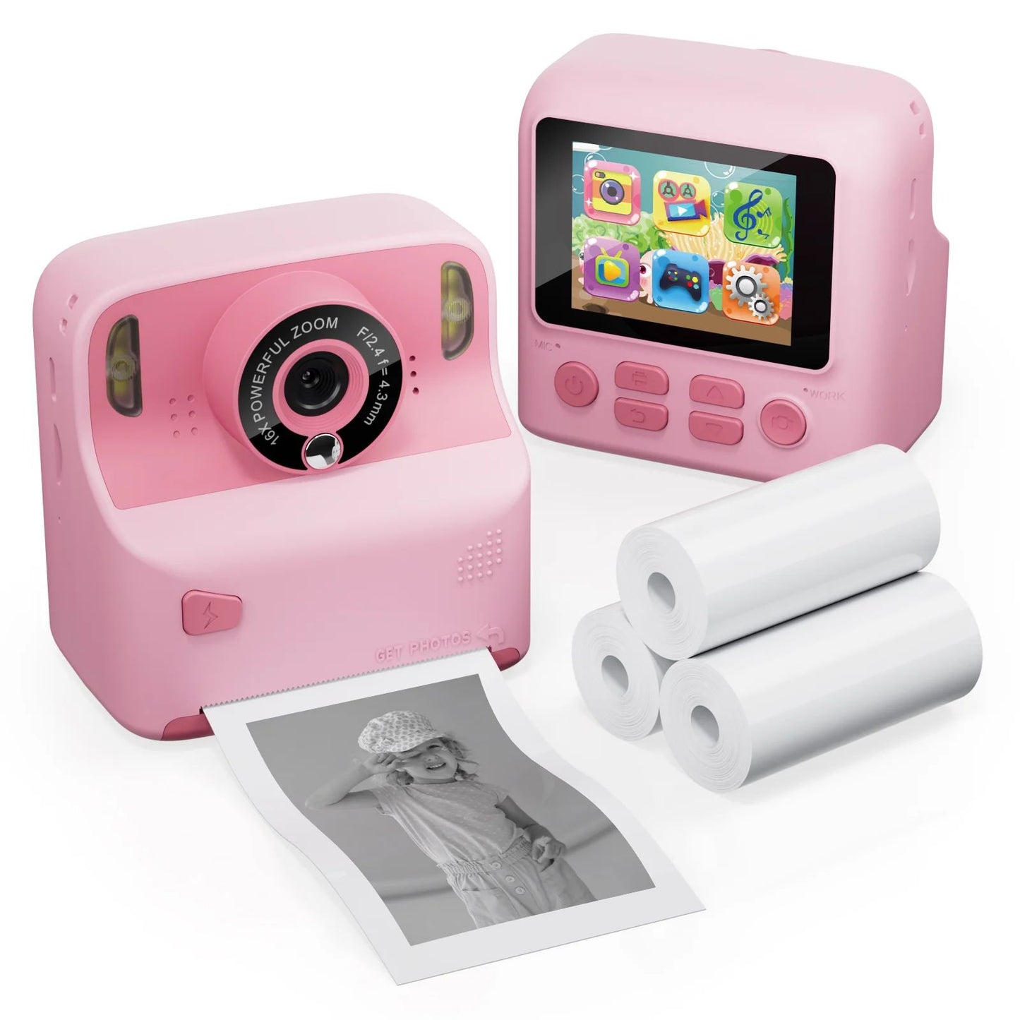Children Instant Print Camera (Digital Camera)