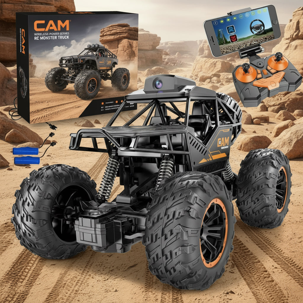 Rock Crawler Car (R/C) With Camera