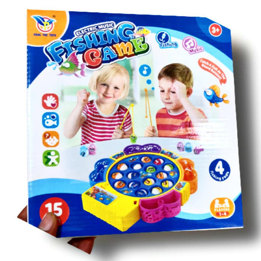 Fishing Game Toy For Kids Electric Musical Battery Operated