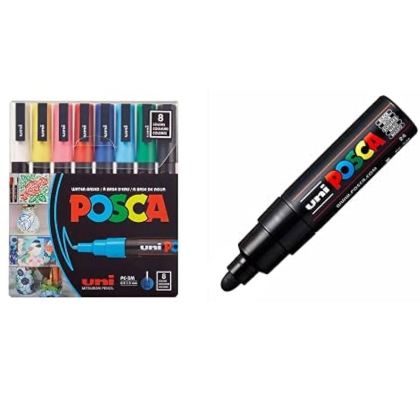 Orignal Posca Markers (8 Colours)