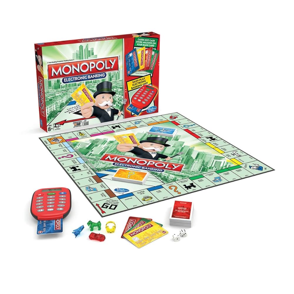 Electronic Monopoly (E-Board Game)