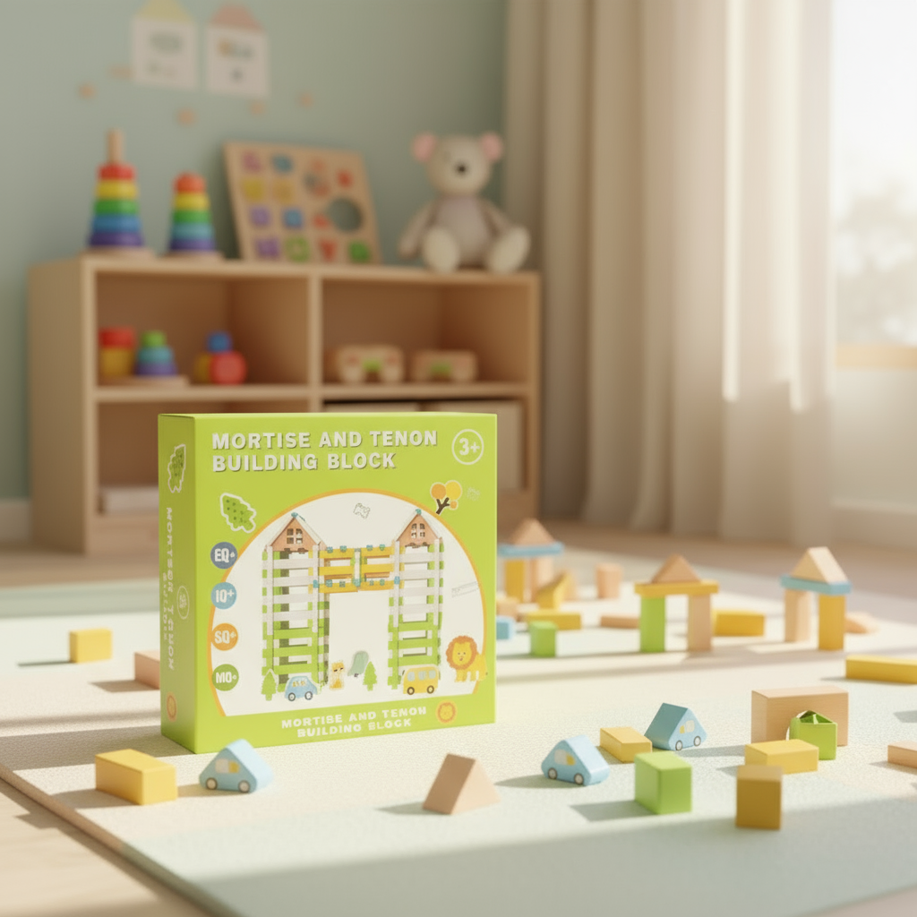 Mortise And Tenon Building Blocks (Educational Toys)