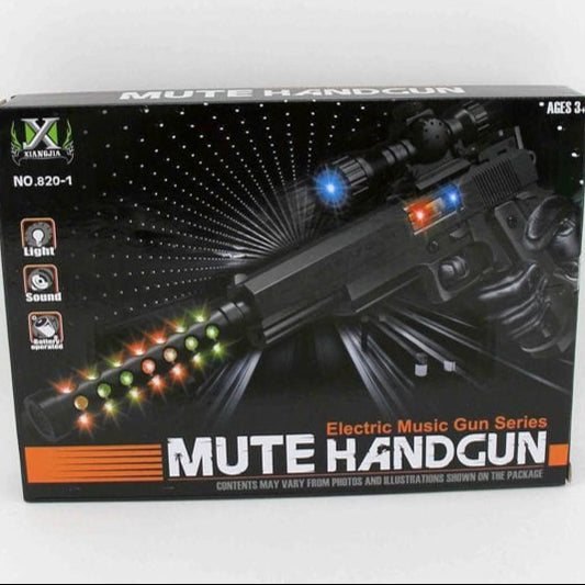 Mute Hand Gun (Electric Toy Gun)