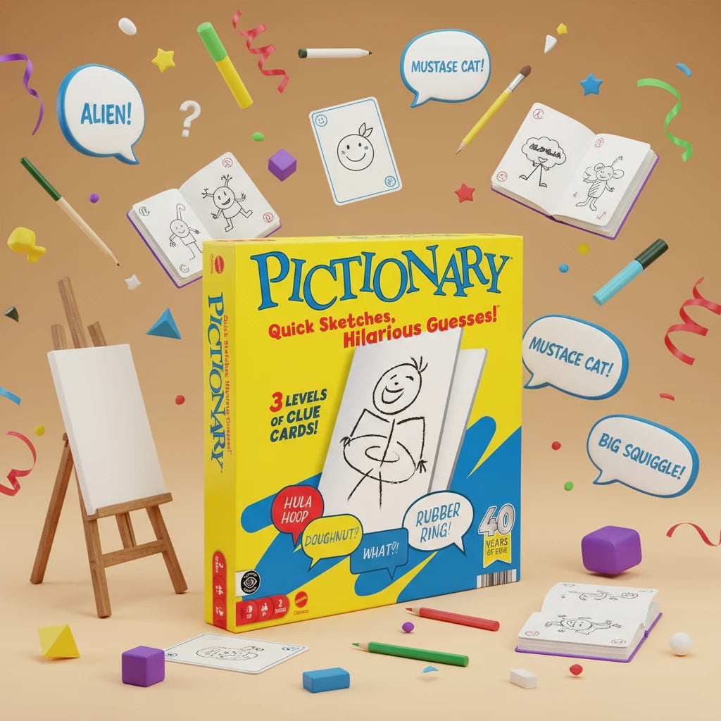 Pictionary Drawing Game (Classic Family Fun)
