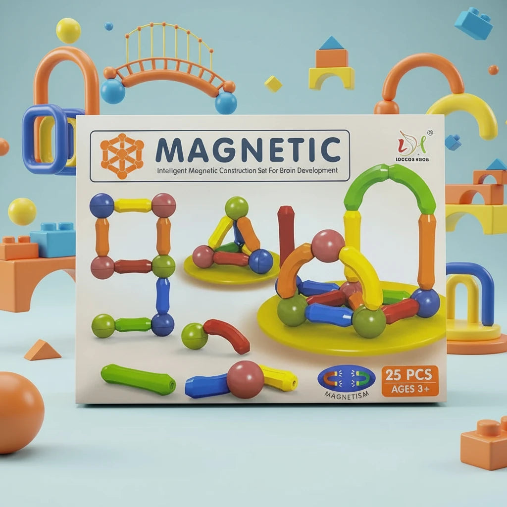 Magnetic Stick Blocks (25 Piece)