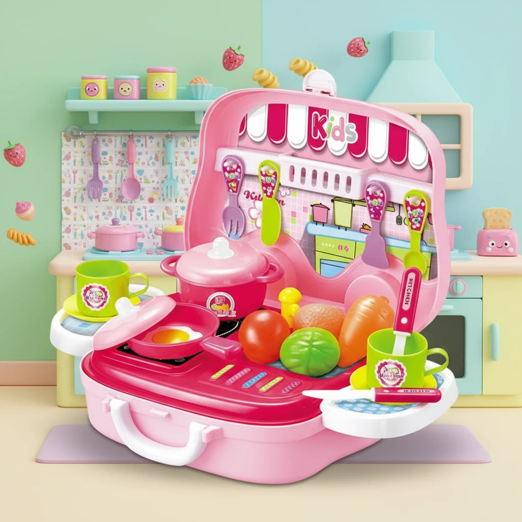Briefcase Kitchen Set Toys For Kids (Best Quality)