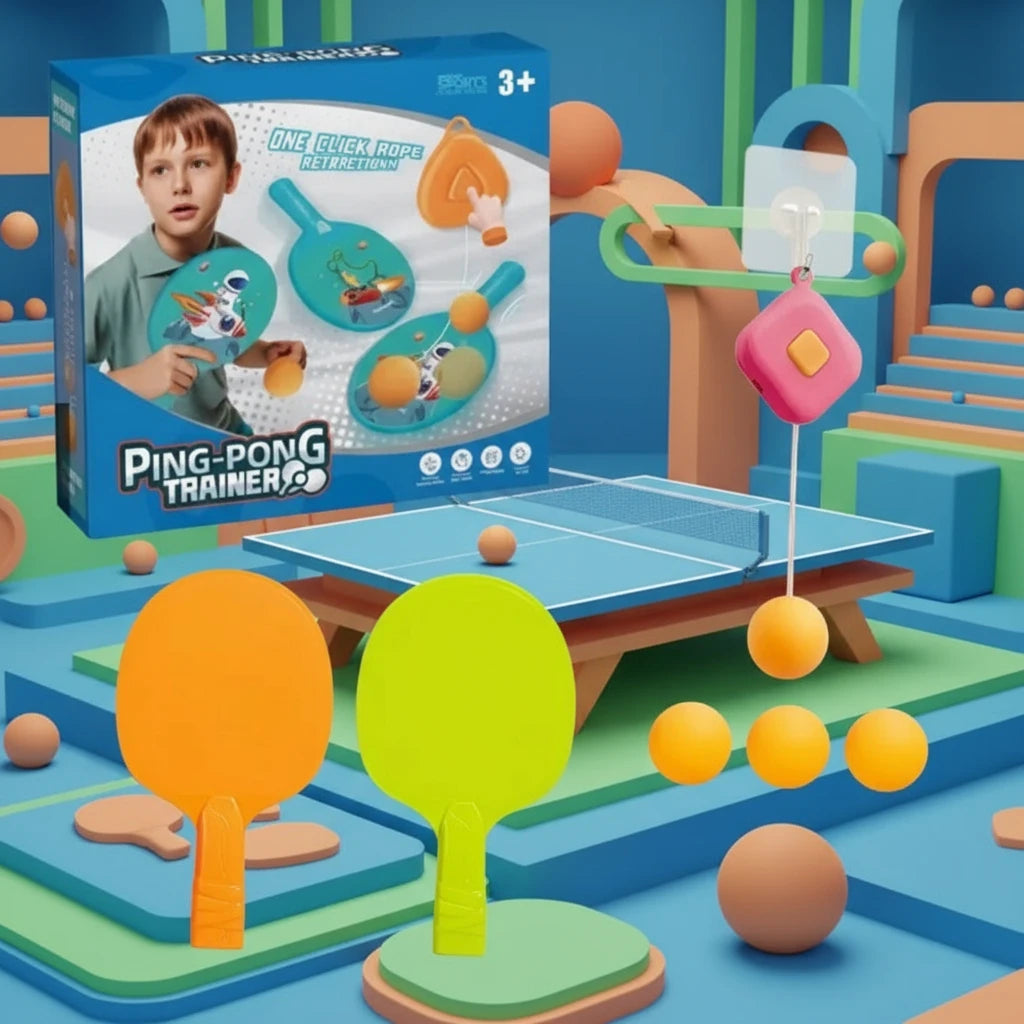 Ping Pong Trainer For Kids (Table Tennis)