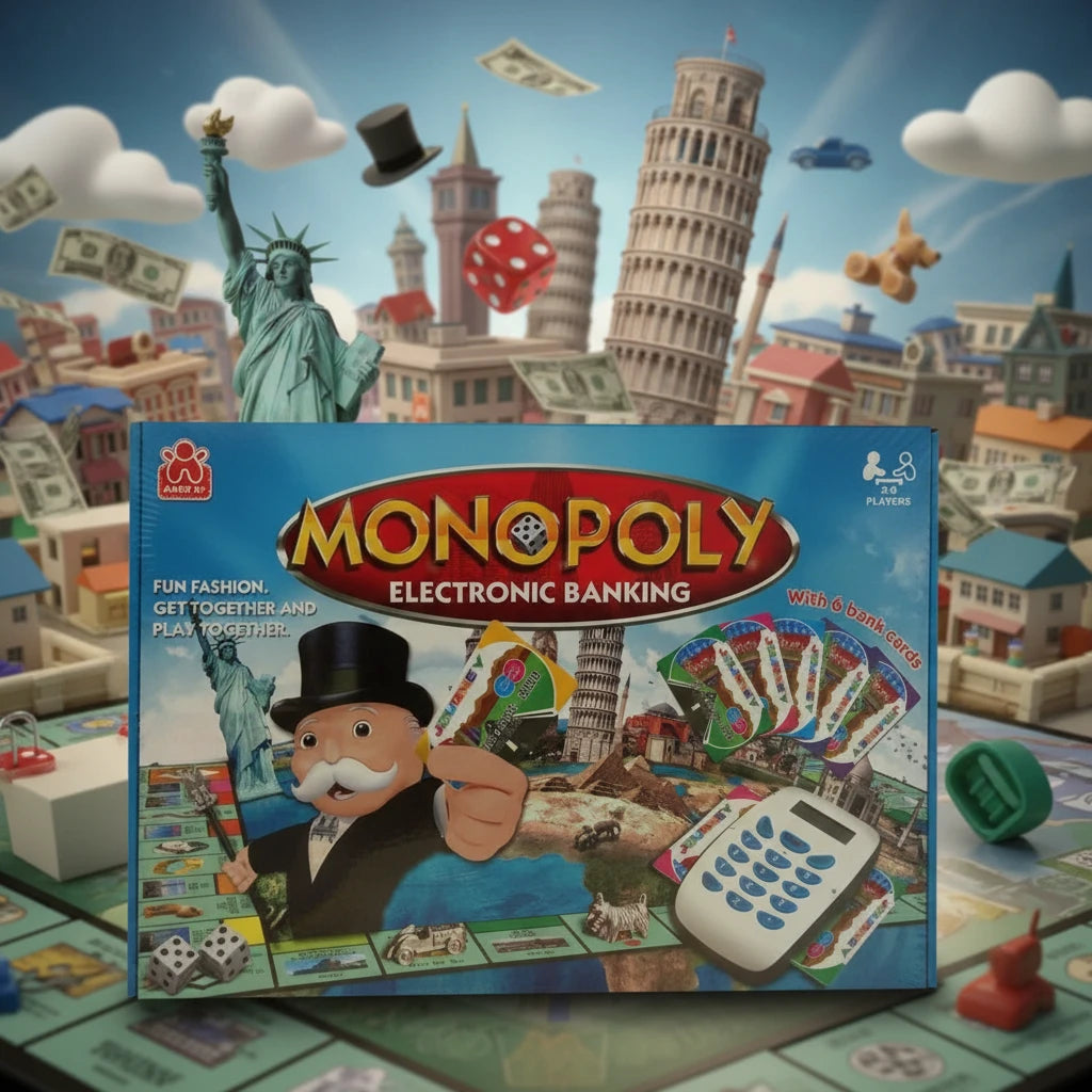 Electronic Monopoly (E-Board Game)