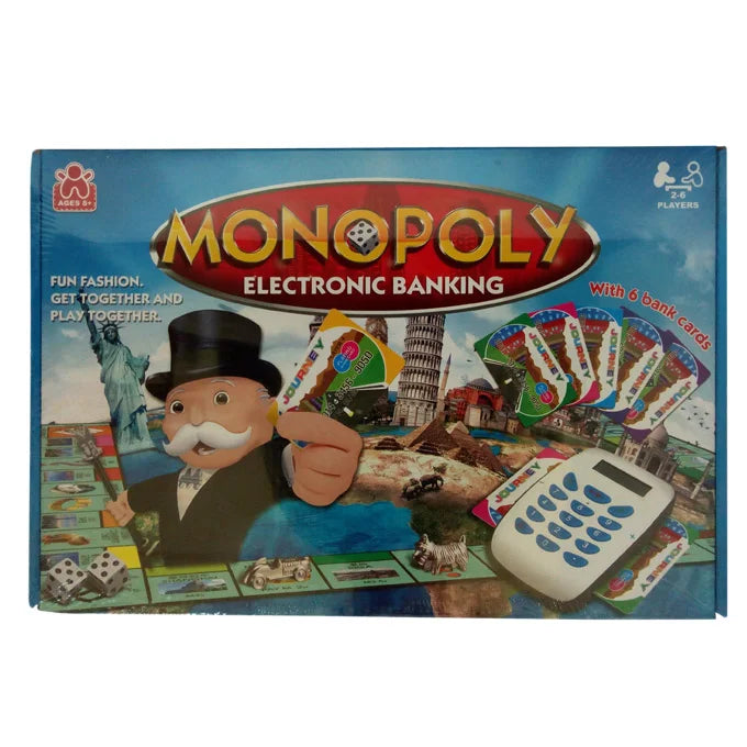 Electronic Monopoly (E-Board Game)