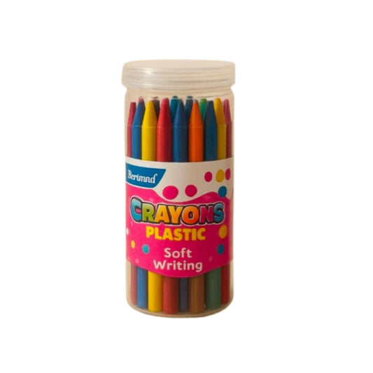 Bertand Plastic Crayons (12 Piece)