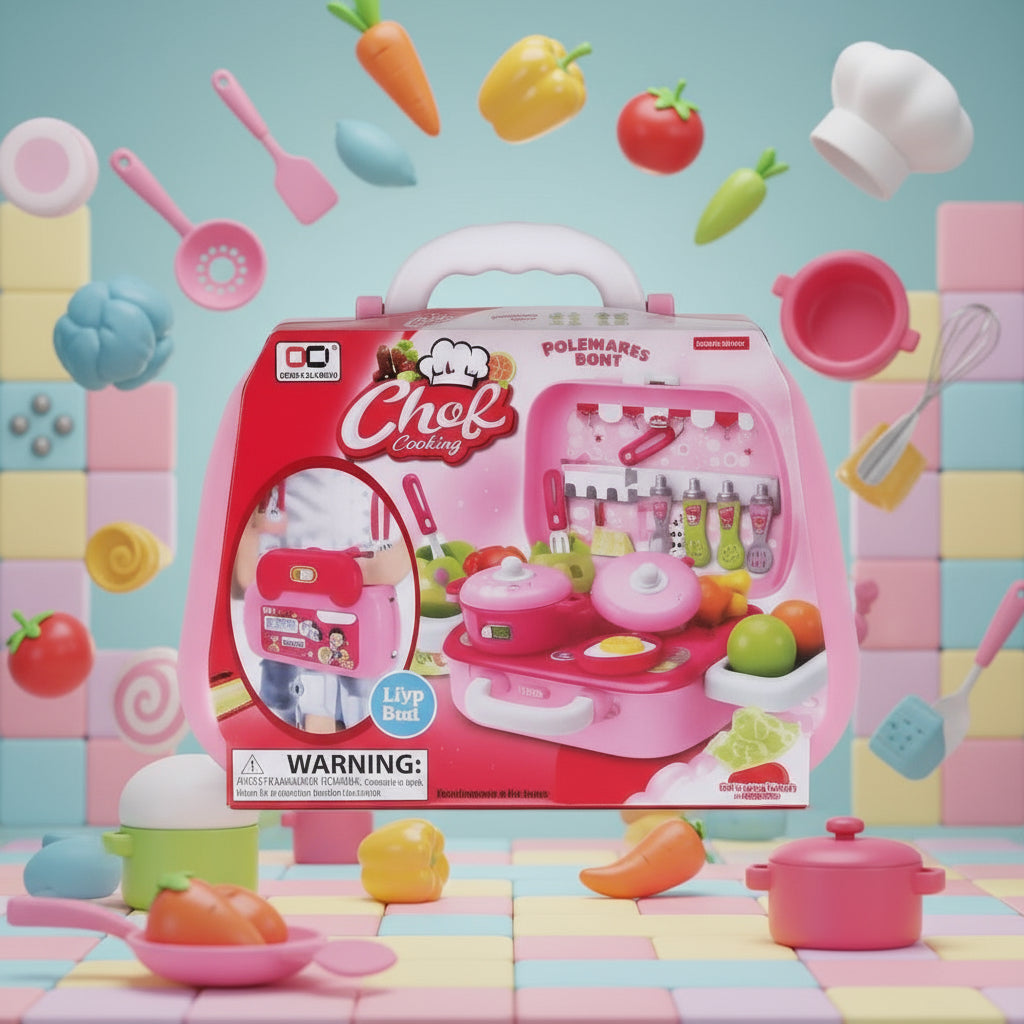Briefcase Kitchen Set Toys For Kids (Best Quality)