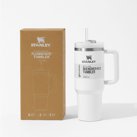 Stanley Tumbler (White Colour)