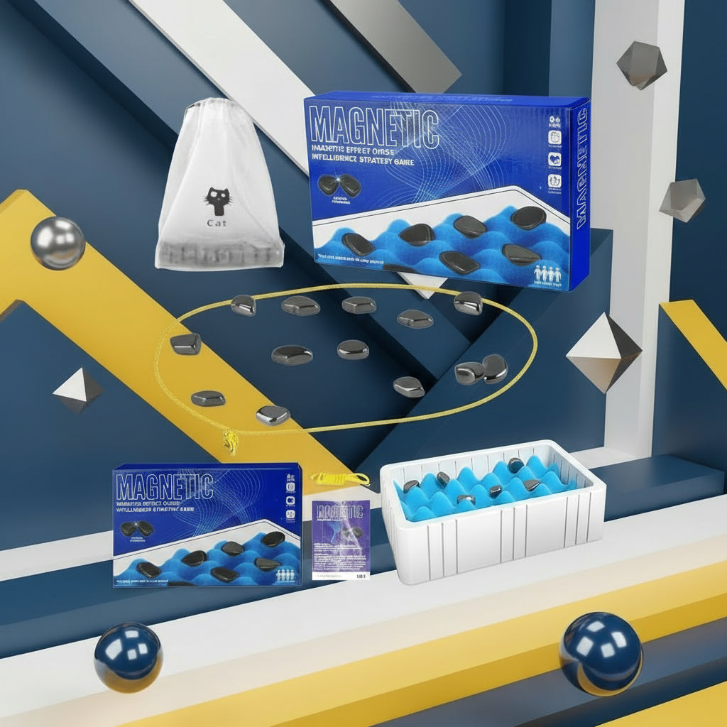 Magnetic Effect Chess Game (Magnetic Chess Board)