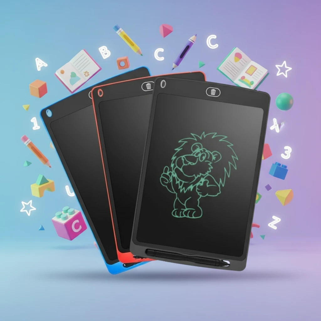 LCD Writing Tablet (Pack Of 3)