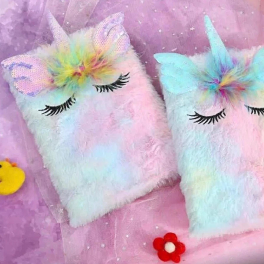 Unicorn Tail Fancy Diary (For Kids)