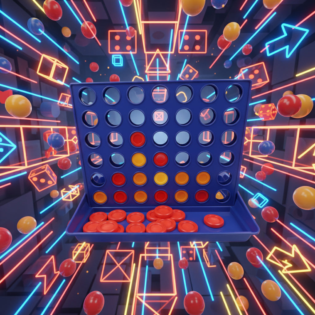 Line-Up 4 (Challenging Board Game)