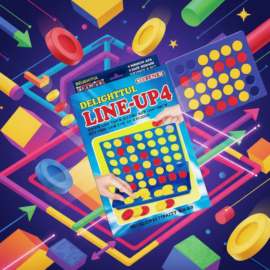 Line-Up 4 (Challenging Board Game)